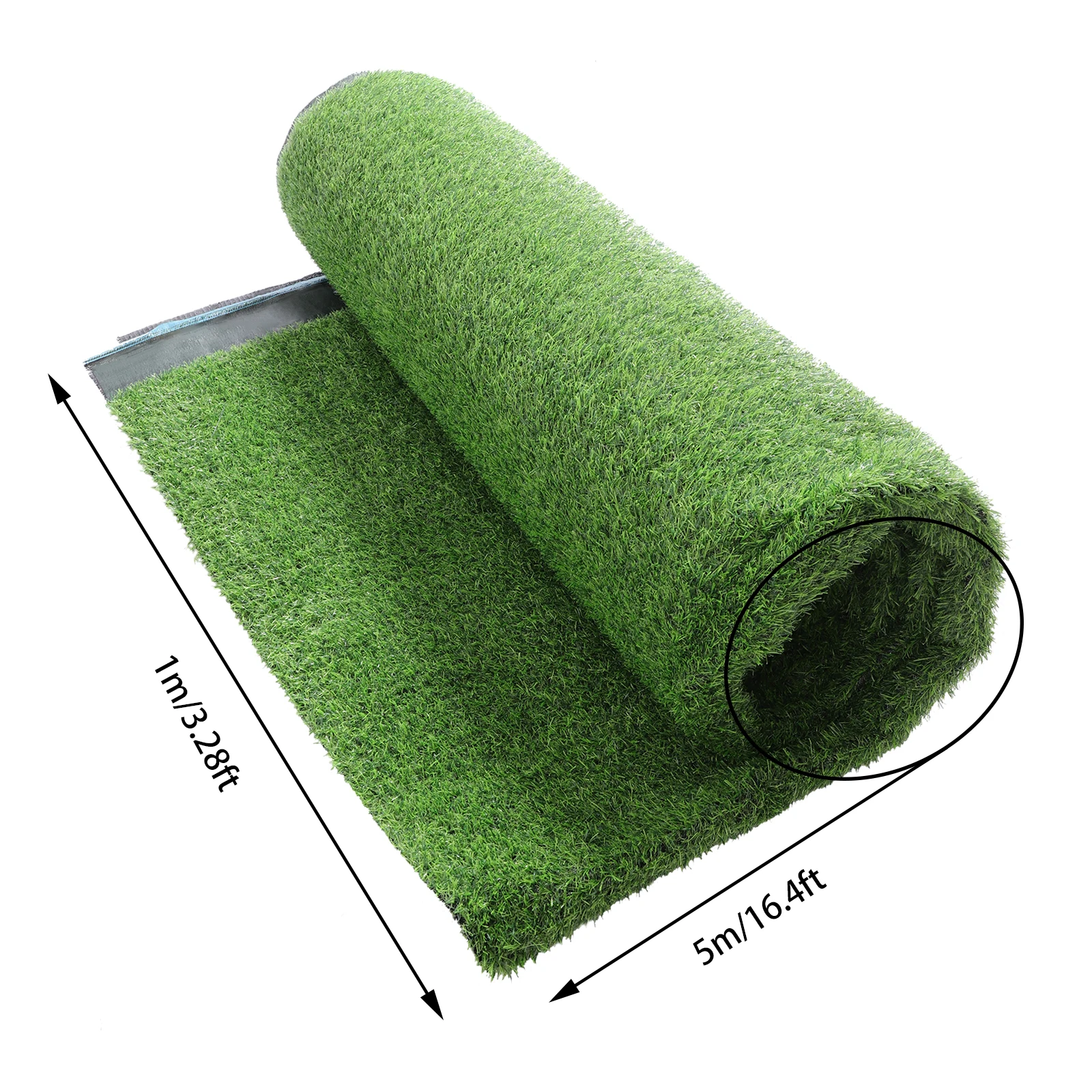 Thick Artificial Grass Rug Grass Turf Mat Astroturf Rug Realistic Garden Landscape Fake Lawn Carpet