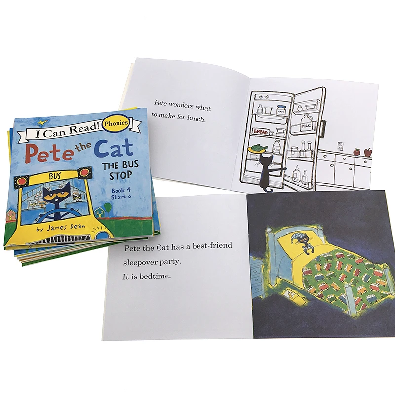 Pete The Picture Books Kids Babies Famous Stories Learning English Stories Children's Book Set Bedtime Reading Gifts