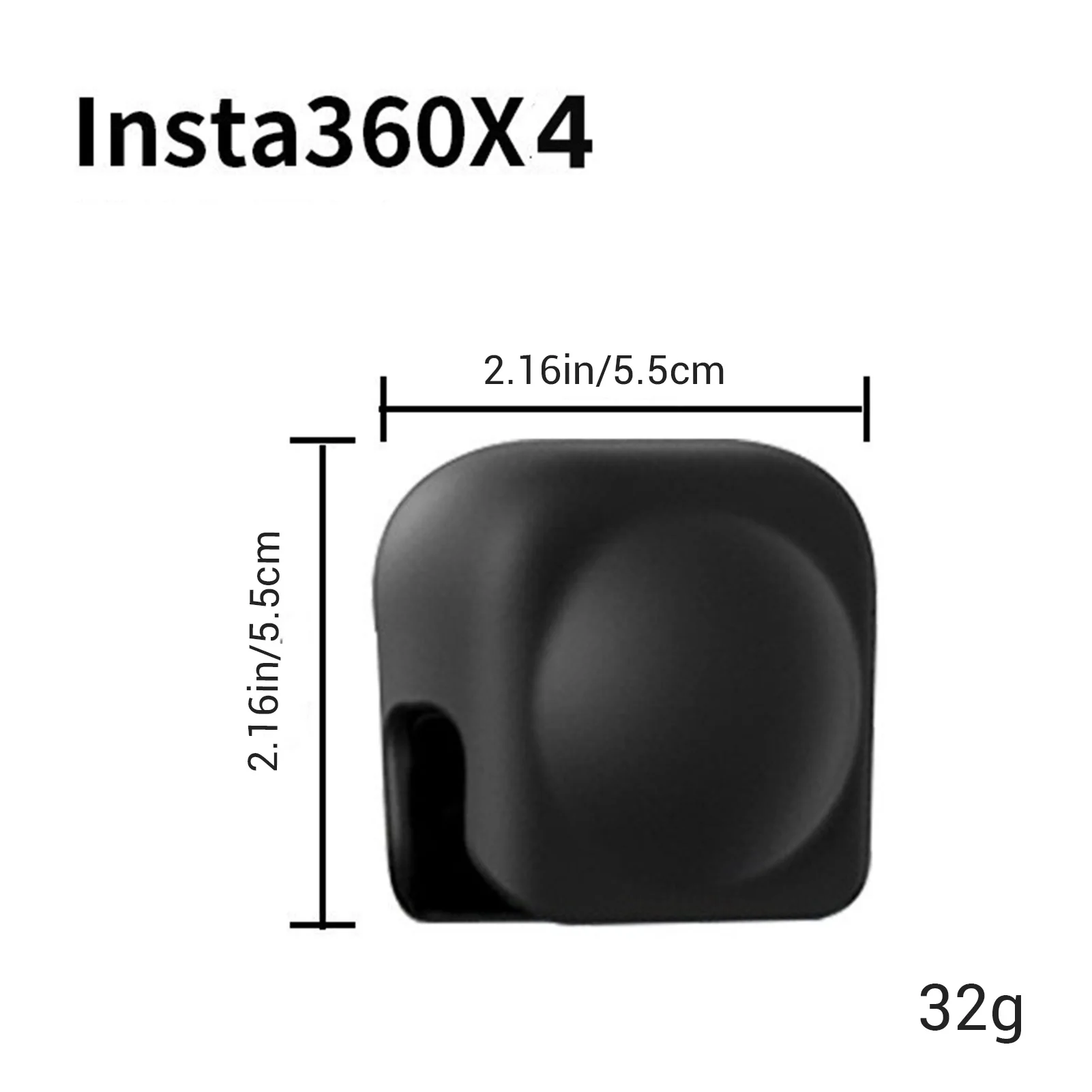 Lens Protective Cover for Insta360 X4 Ensuring Comprehensive Protection Without Causing Abrasion Incredibly Convenient for MIAO