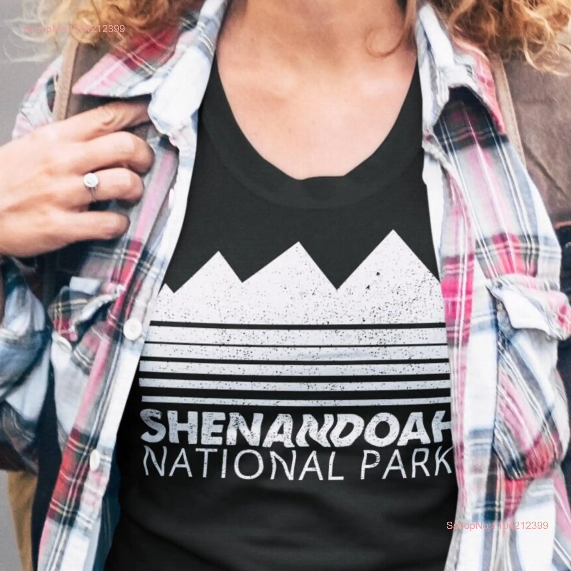 Shenandoah National Park T shirt Virginia Retro for Camping and Hiking  long or short sleeves