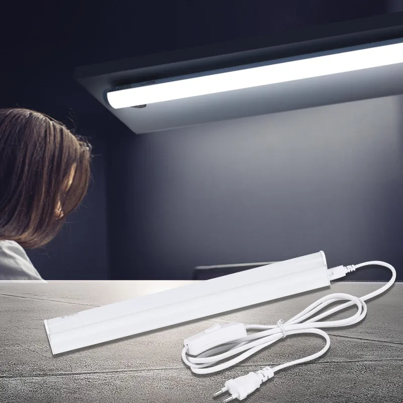 LED ضوء خزانة مع 1.8 متر التبديل 0.3 متر/0.5 متر المطبخ مصباح أنبوبي 10 واط/20 واط السوبر مشرق للمنزل غرفة نوم ضوء تحت خزانة المطبخ
