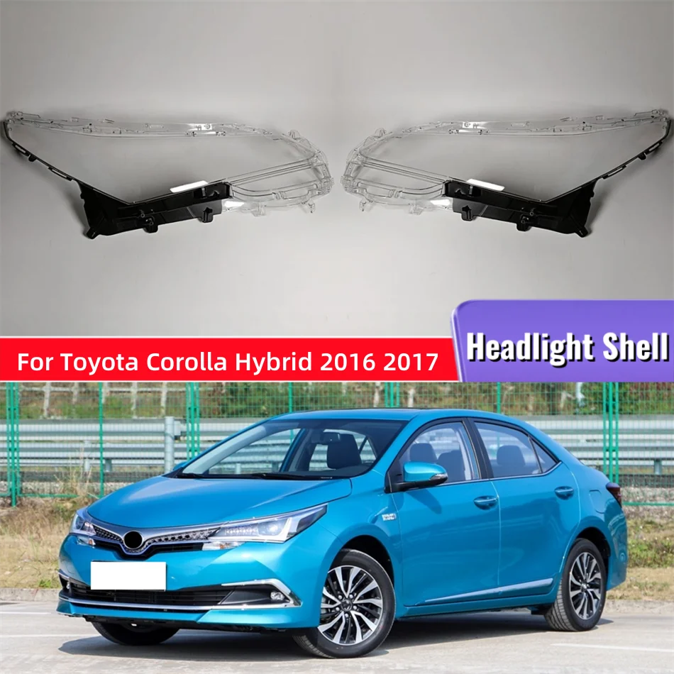 

Для Toyota Corolla Hybrid 2016 2017, запасные части для салона автомобиля, замена стекла крышки передней фары