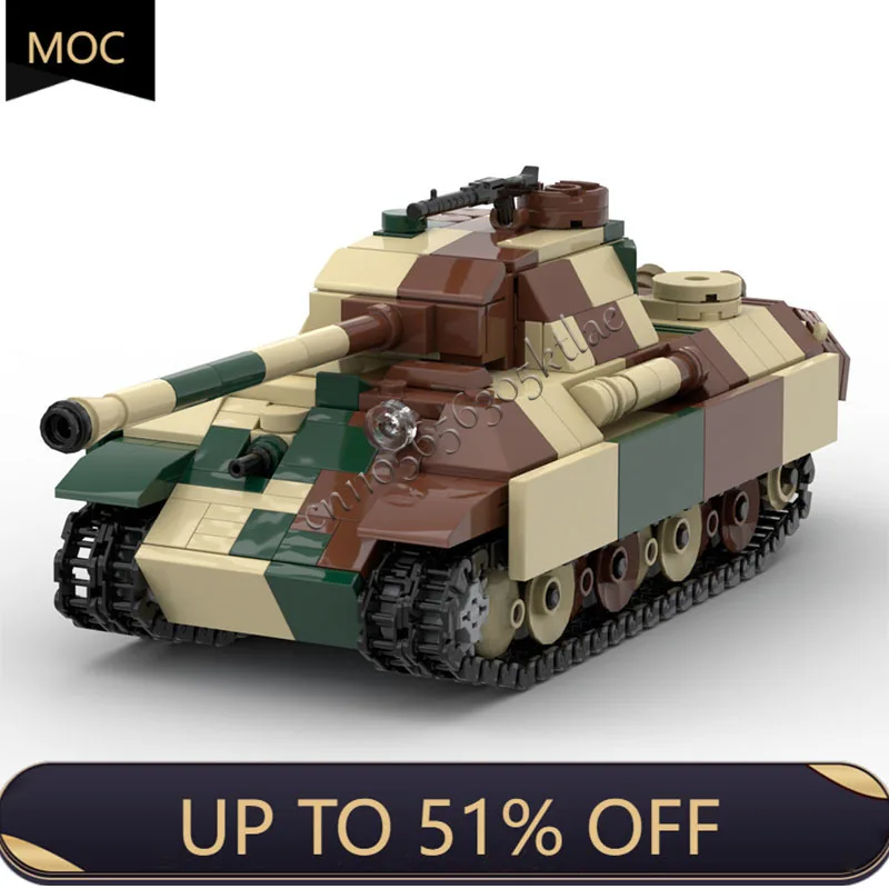 

485 шт. MOC мини боевой камуфляжный танк модель модульные строительные блоки Diy технология сборки детские игрушки праздничные подарки-сюрпризы