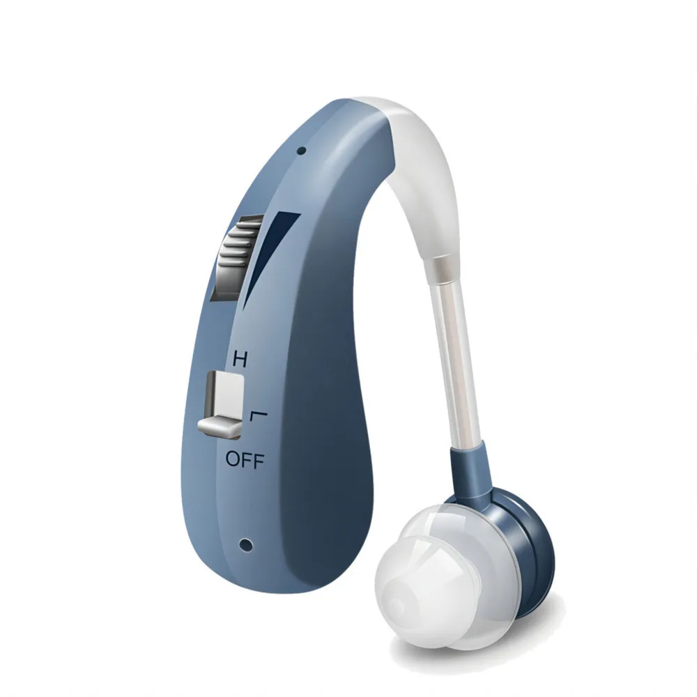 Enhanced Sound Ear-Hook Charging Elderly Earphones Rechargeable Noise-Canceling Clear Audio ComfortFit Earbuds For Senior Gift