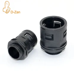Corrugated Tube Connector AD10 - AD54.5 Flexible Pipe Joint Clamps M16 M20 Conduit Fitting PG13.5 Bellow Hose Cable Glands