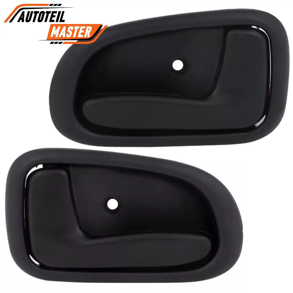 1pc preto carro esquerda direita maçaneta da porta interior para toyota corolla 1993 1994 1995 1996 1997 69205-12130 69206-12130