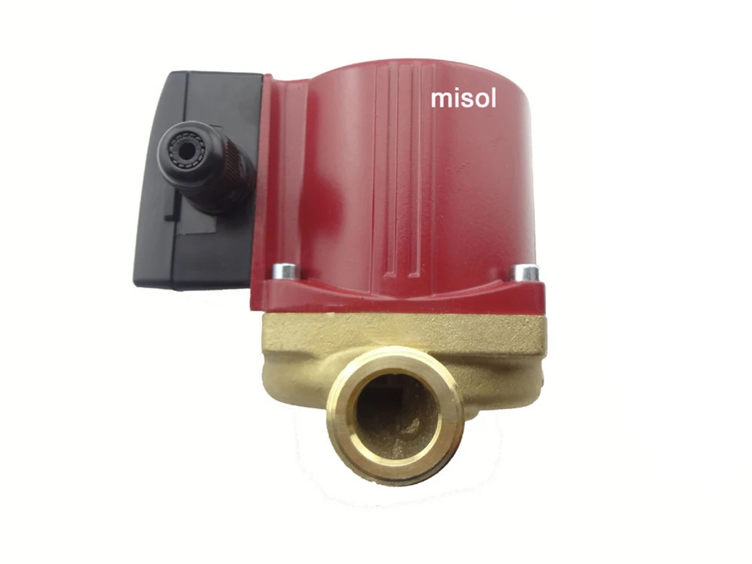 220v Brass circulation pump 3 speed, for solar water heater or for hot water heating system