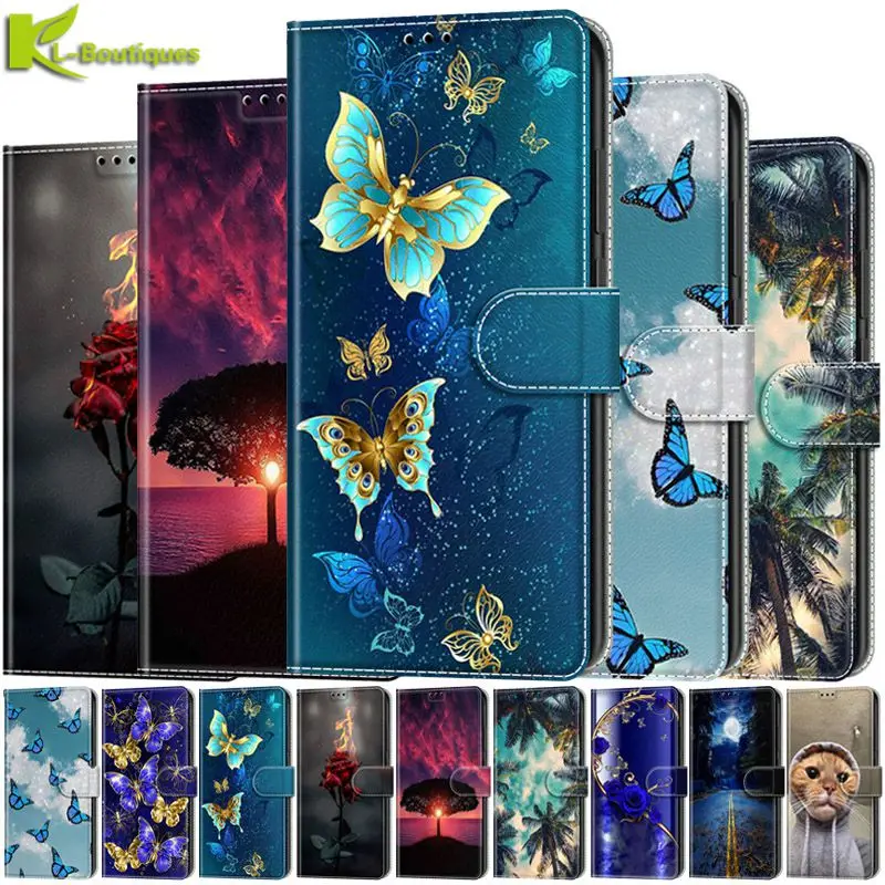 A10 A50 A30S Case Magnet Flip Leather Phone Case For Samsung Galaxy A10 A20 A40 A50 A70 A30s A20E Wallet Card Holder Book Cover