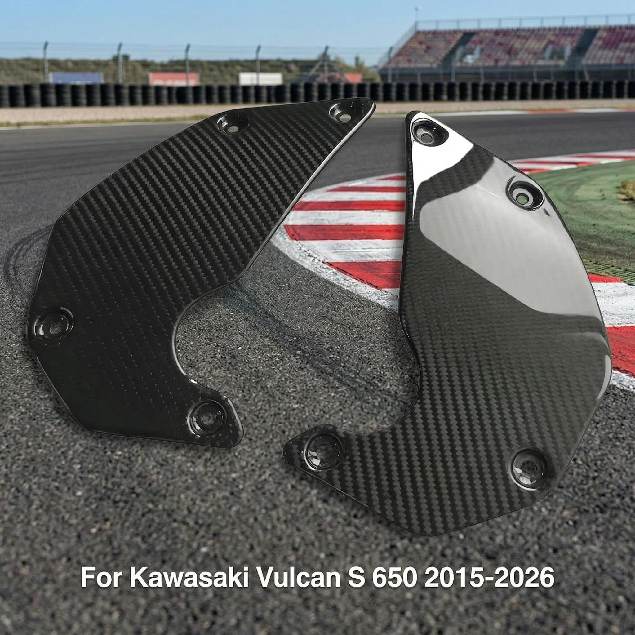 

Декоративная накладка из сухого карбона для мотоцикла Kawasaki Vulcan S 650 2015-2026