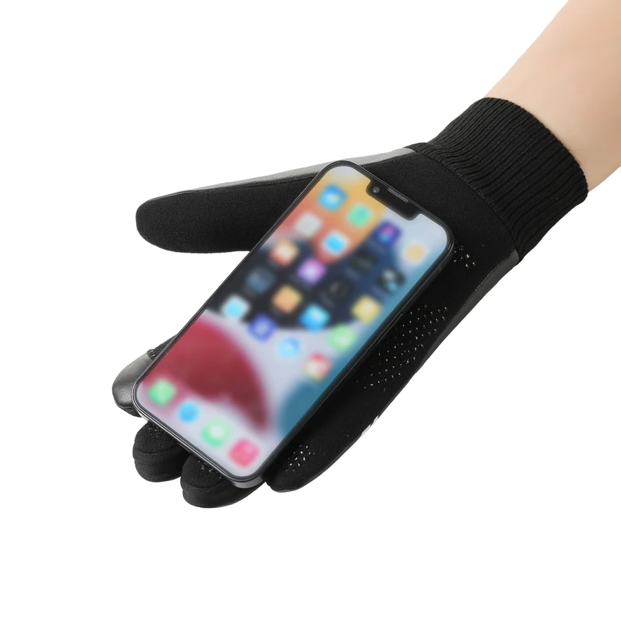 New Waterproof Winter Gloves Touchable Screen Driving Mittens Warm Windproof Full Finger Gloves for Outdoor Cycling Skiing
