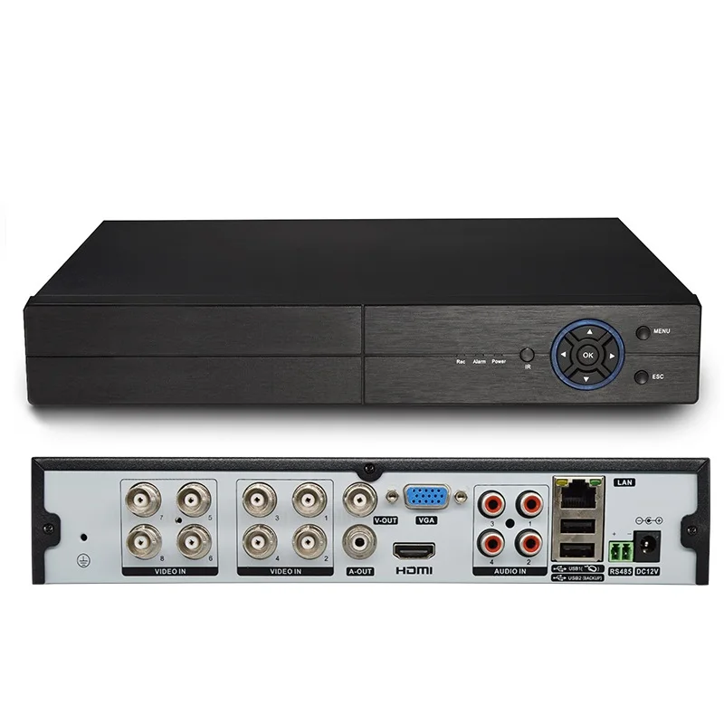 XM hard disk video recorder NVR h265 monitoring host, HD real-time monitoring, support mobile phone remote viewing, intelligent