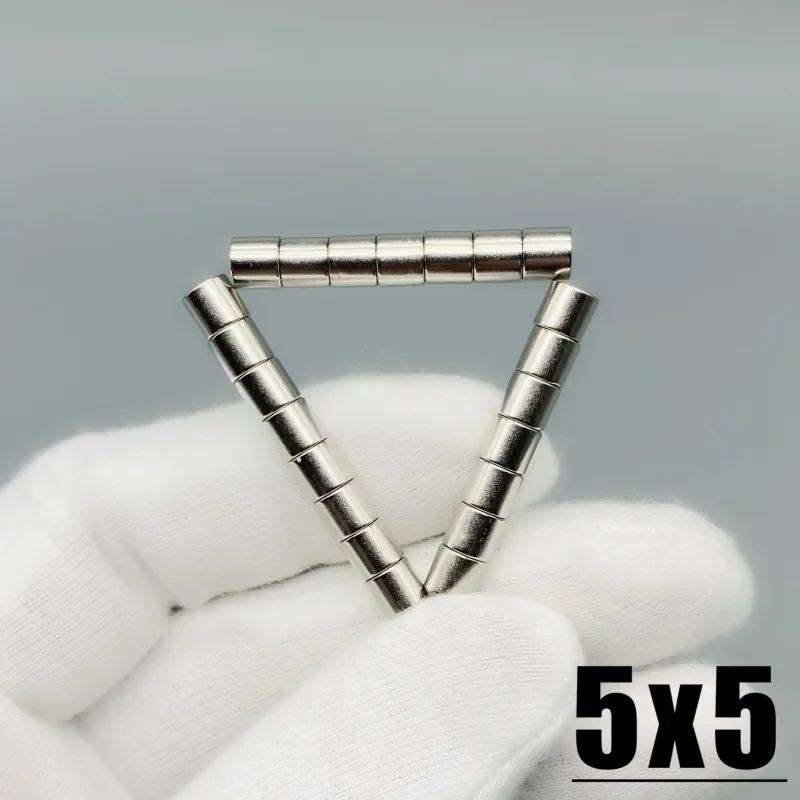 5x5mm Magnet 20-1000pcs Permanent Magnetic Imanes Magnet 5*5mm Magnet Accessory N35 NdfeB Neodymium Fridge Magnets