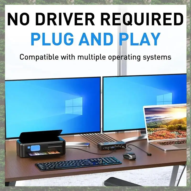 Kceve USB3.0 Dp Kvm… - image