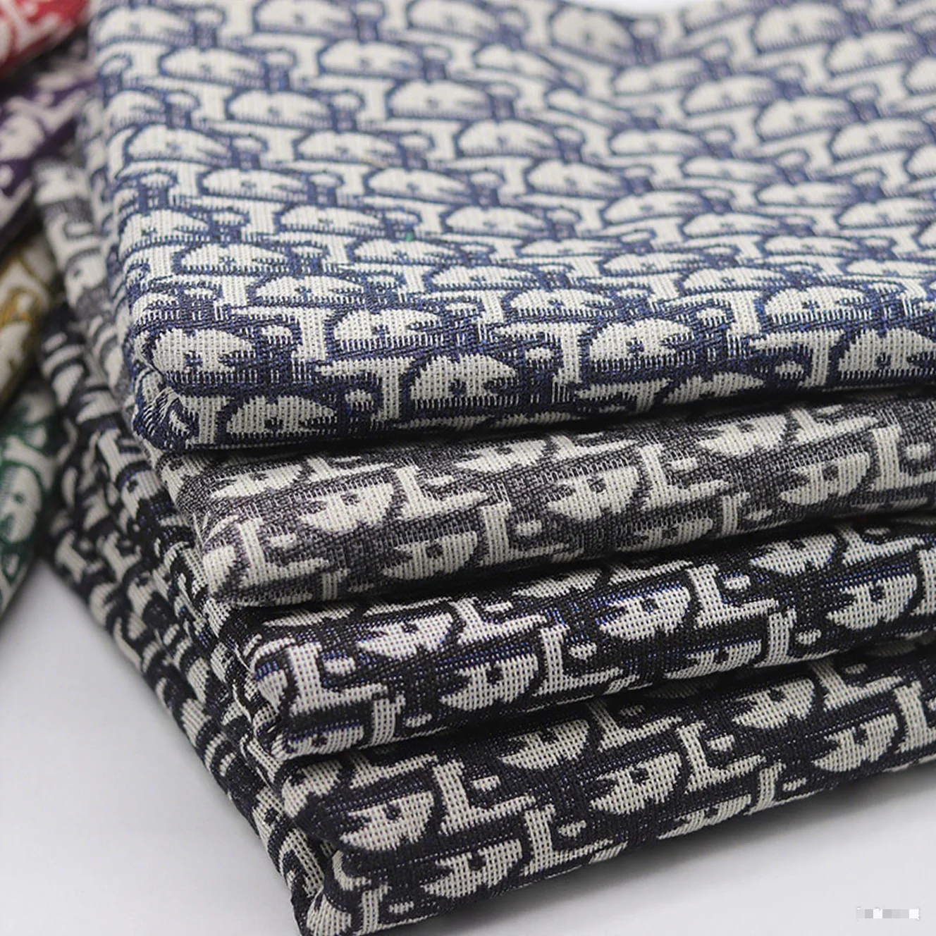 

Classic design Non elastic jacquard denim fabric, outerwear, luggage, hat fabric, thick sofa fabric