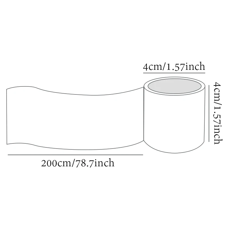 6Style 1Roll/Beutel Winterthema PET-Klebeband Kreatives Material Dekoration DIY Handbuch Scrapbook Handyhülle Karte