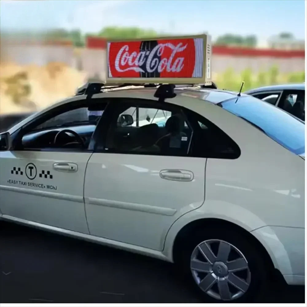 LEDIUP P5広告板 デジタル屋根広告看板 タクシーLEDディスプレイ 車載ディスプレイ 発光ダイオードモジュール部品