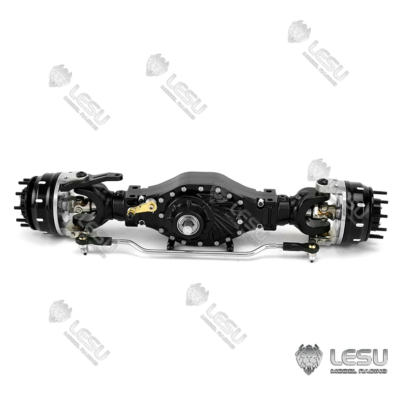 

LESU RC Parts Metal Front Wheel Reduction Axle Differential 1/14 RC Tractor Truck Tamiyaya TH16477