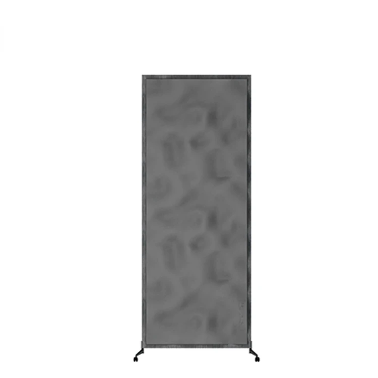 Movable studio sound baffles Sound diffuser Barrier with wheels