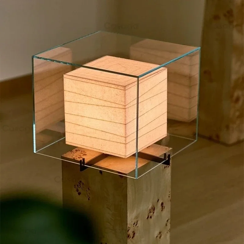 Japanese-style wabi-sabi retro tree tumor floor lamp, high-end art lamp