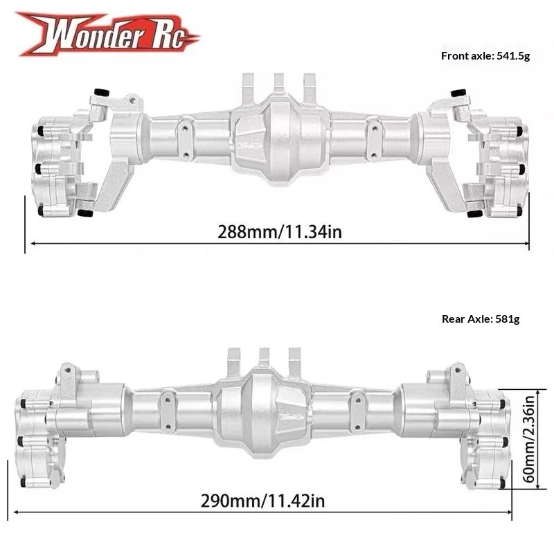 Crossrc Emoxx Xxl Xx2 Xxl2 Universal Metal Front And Rear Axle Steering Cup C Seat Brass Counterweight 63t Large Teeth