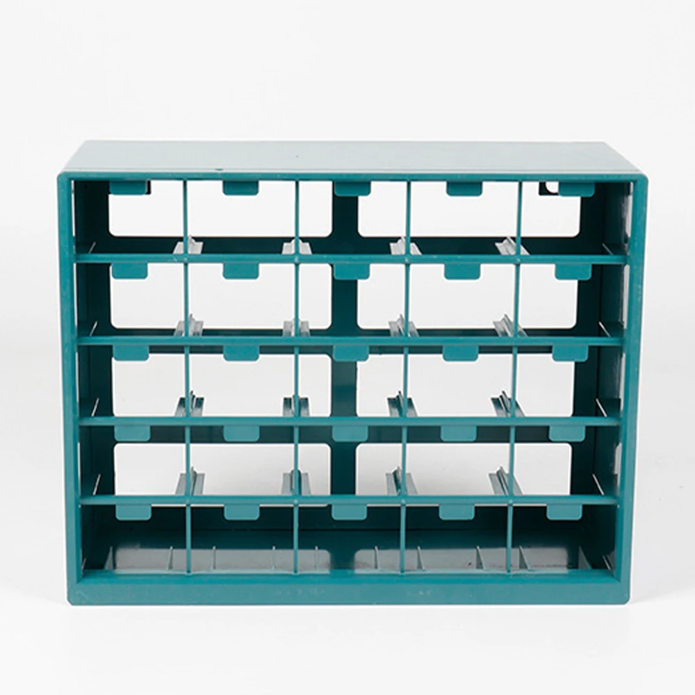 25 Multi-grid Drawer Storage Parts Wall-mounted Combination Component Toolbox Building Block Screw Tool Box Simple Plastic Cases