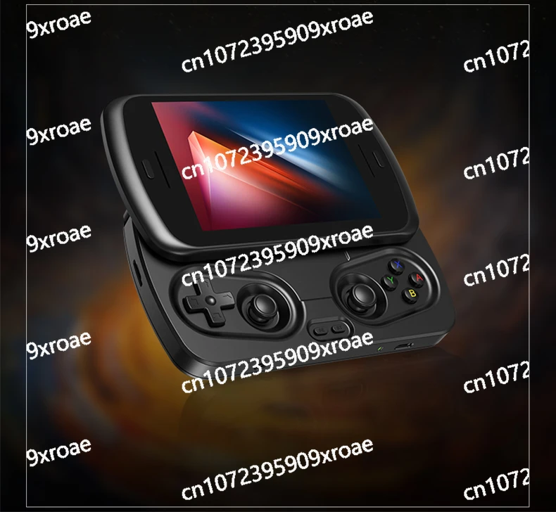 Slide Cover Handheld Game Console Large Screen with TV, Arcade Retro Nostalgic 120HZ High Brush Touch Screen Game Console