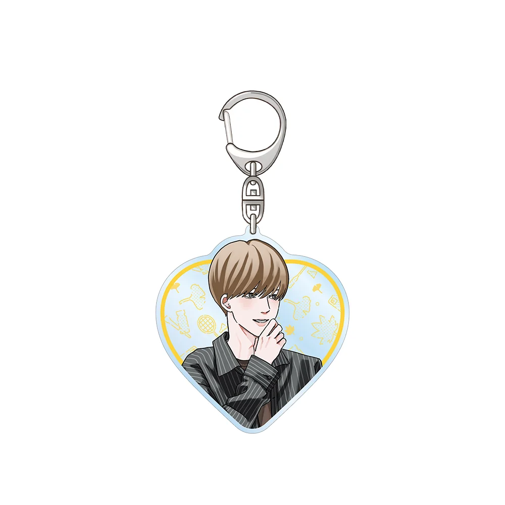 Takara-kun to Amagi-kun Takara Amagi Tanaka Katori Yamagaki Acrylic Keychain Bag pendant anime goods desk figure Fans Charm Gift