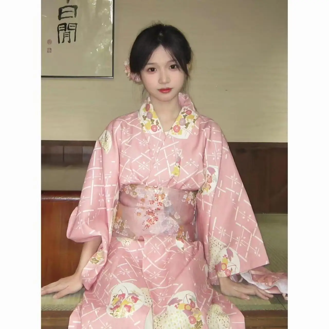 grazioso-kimono-rosa-abbigliamento-tradizionale-giapponese-yukata-uniforme-per-mensa-hotel-ristorante-costume-per-feste-di-halloween-cosplay