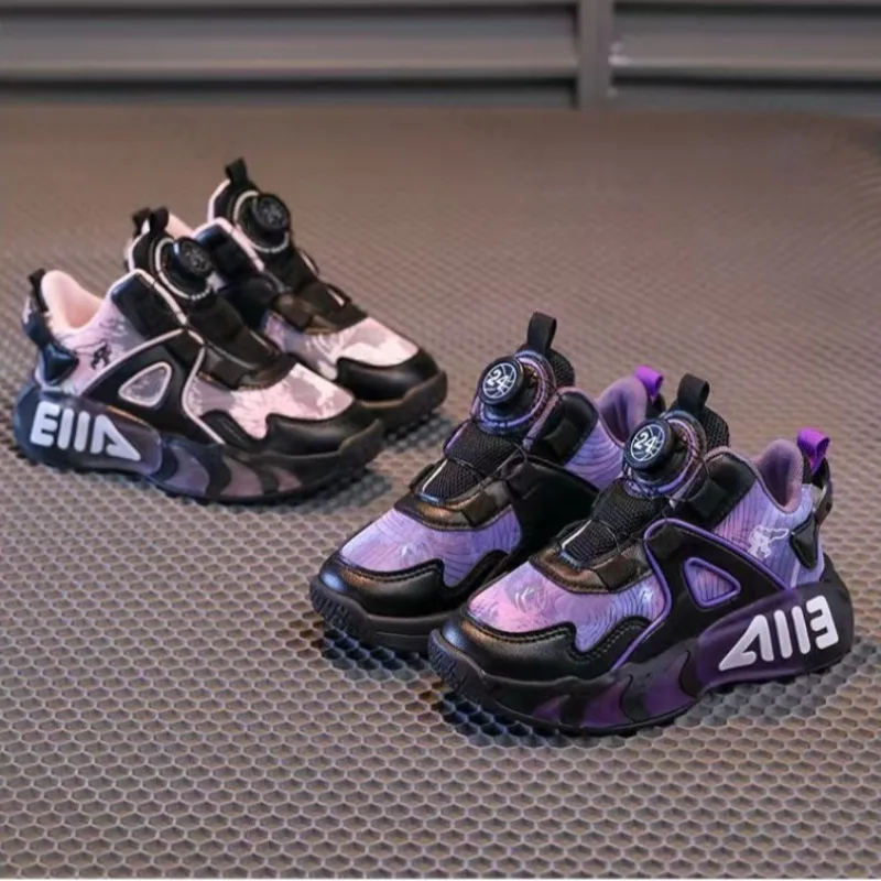 

Girls' Fashion Trend Low Top Thick Sole Casual Sport Shoes Autumn 2025 Children's Versatile Comforatble Non Slip Chunky Sneakers