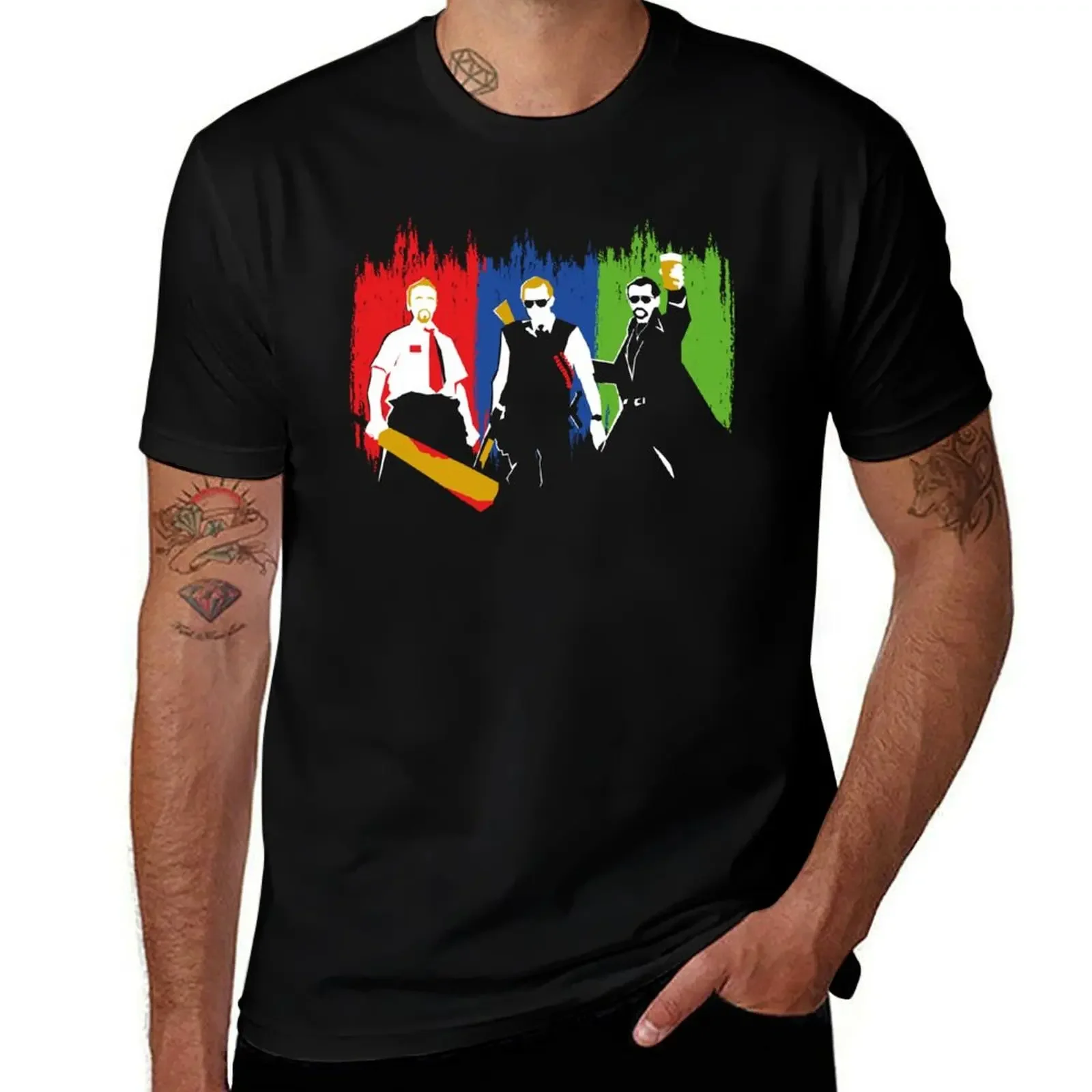 The Blood and Ice Cream Trilogy T-Shirt quick-drying tops custom t shirt boys whites men t shirt