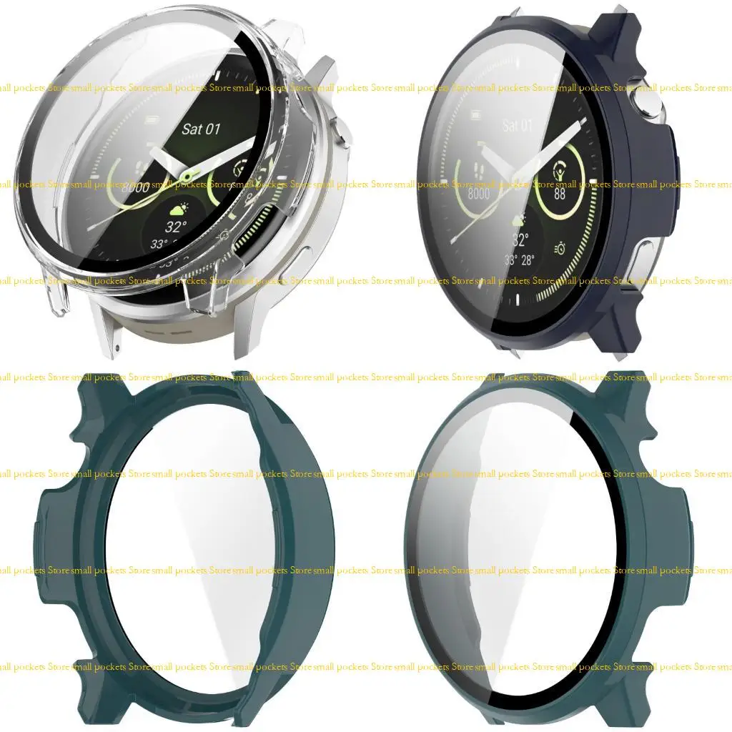R1WD Smartwatch Housing Protector Case with Screen Protector Film for 4 41mm Cover Shell & Film Scratchproof Case