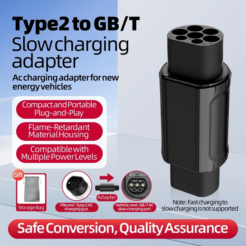 

Новый разъем для зарядки электромобиля типа 2, на тип 1 J1772 Адаптер EV типа 2, на GBT EVSE Зарядное устройство типа 2, на адаптер Tesla EV
