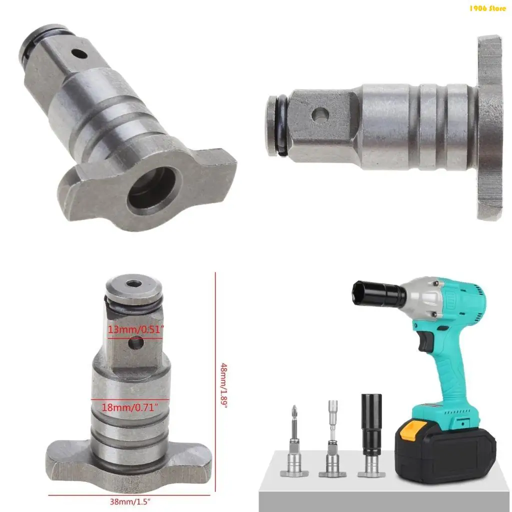 

U1JB T-shaft Wrench Shaft Accessories Impact Wrench DIY Supplies Woodworking for Electric Wrenches Impact Drill Wrenches