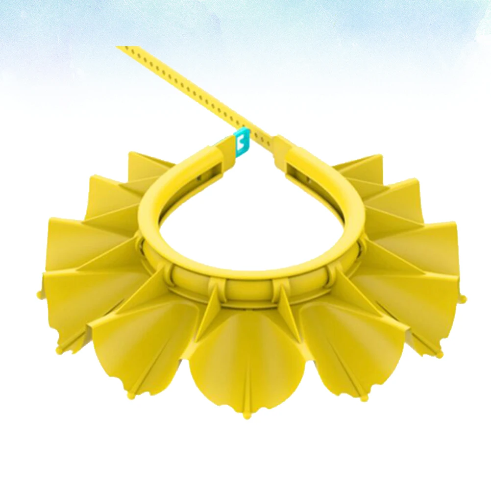 Berretto di protezione per le orecchie impermeabile regolabile Cappelli per bambini per bambini Copertura per il lavaggio dei capelli per s