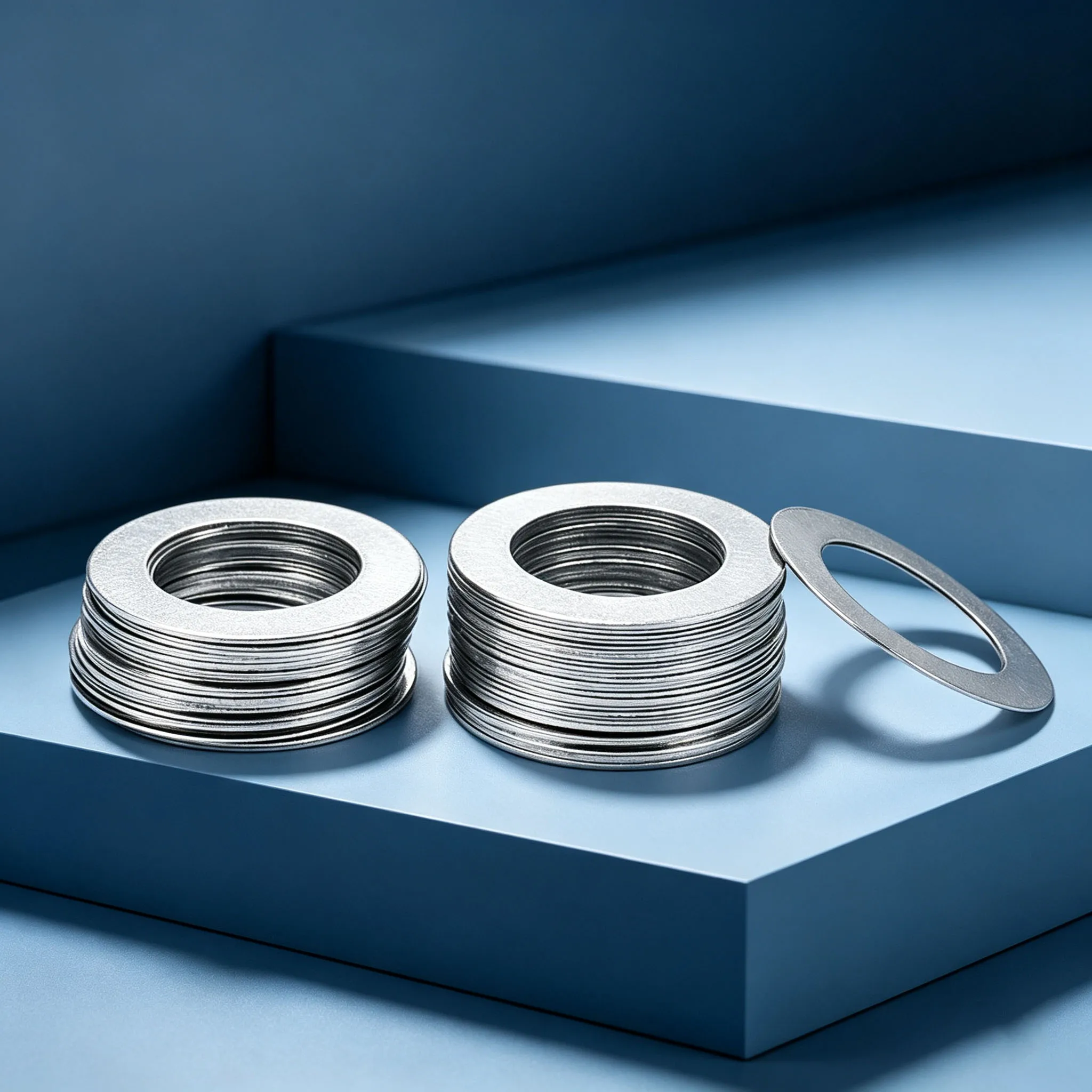 DIN988 Standard 304 Steel Flat Washers M45-M60 Thin Type Precision Mechanical Adjusting Spacer Gaskets