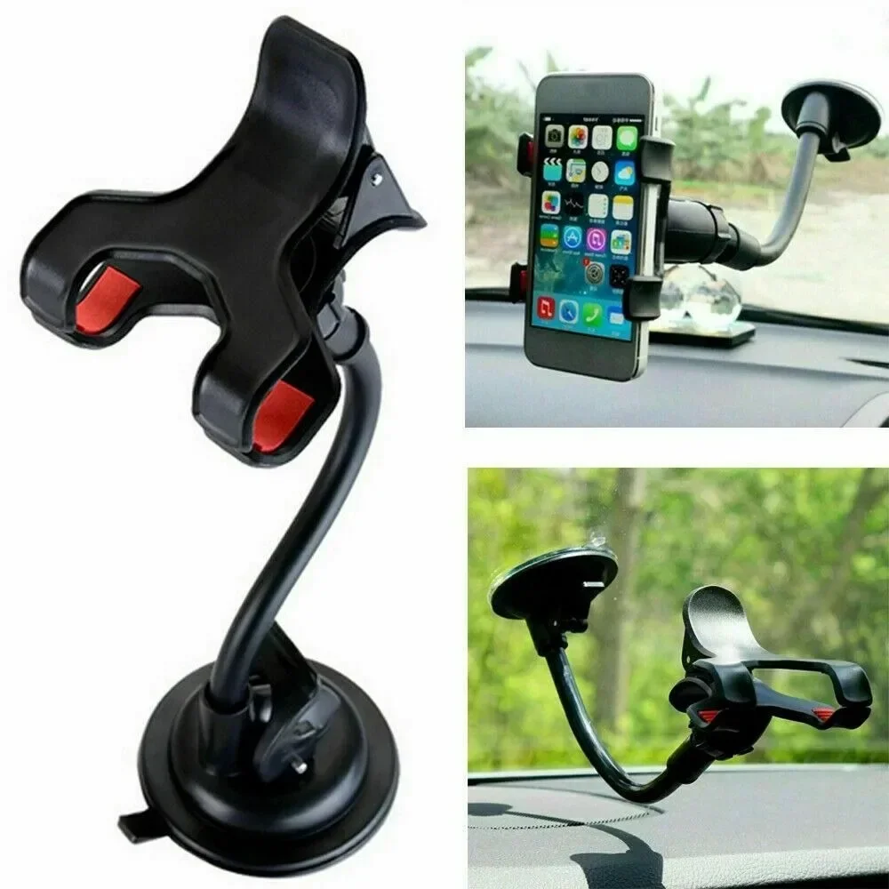 Powerful Suction Cup Stand 360° Rotation Bracket In Car Phone Holder Mobile Phone Holder CellPhone Clip