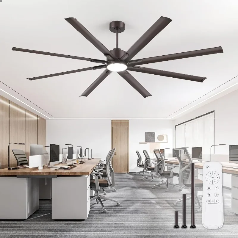 

ZMISHIBO Ceiling Fans Ceiling Fan Reverisble Blades Quiet Speed Indoor/Outdoor Ceiling Fans