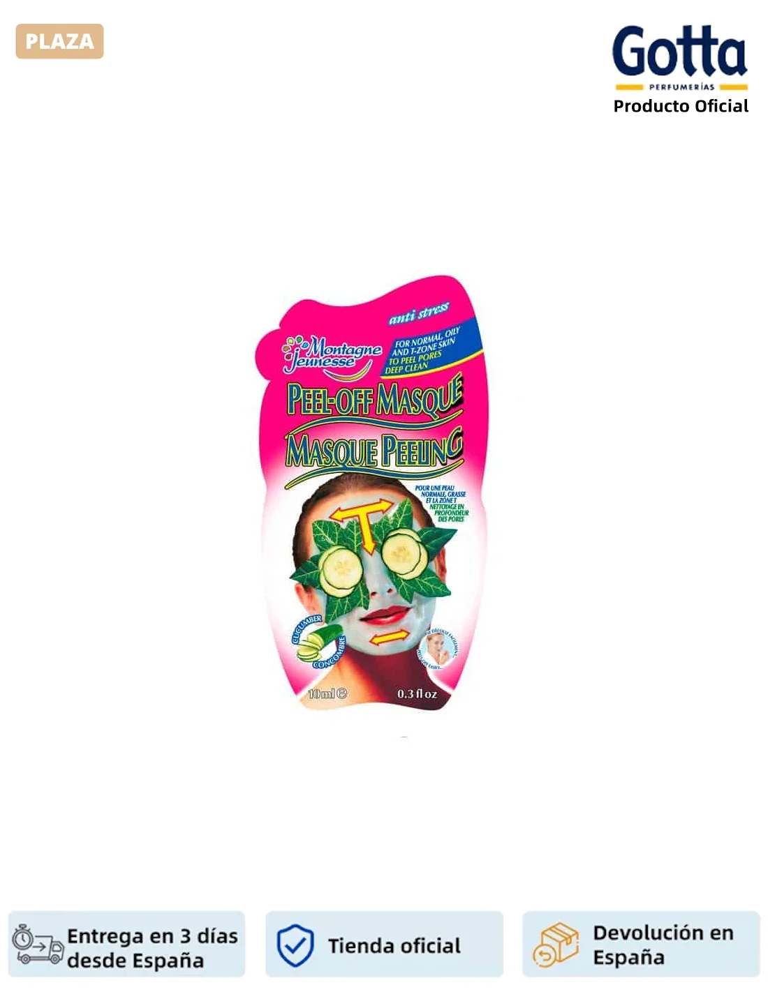 7TH HEAVEN-PEEL-OFF MASQUE FACIAL mask-Health & Beauty, skin care, face, masks