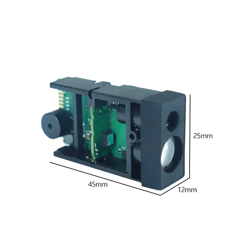 M88 Supplier 20hz Rs485 Rs232 Laser Distance Sensor High Accuracy USB 60m Industrial Laser Rangefinder OEM Module for Forklift