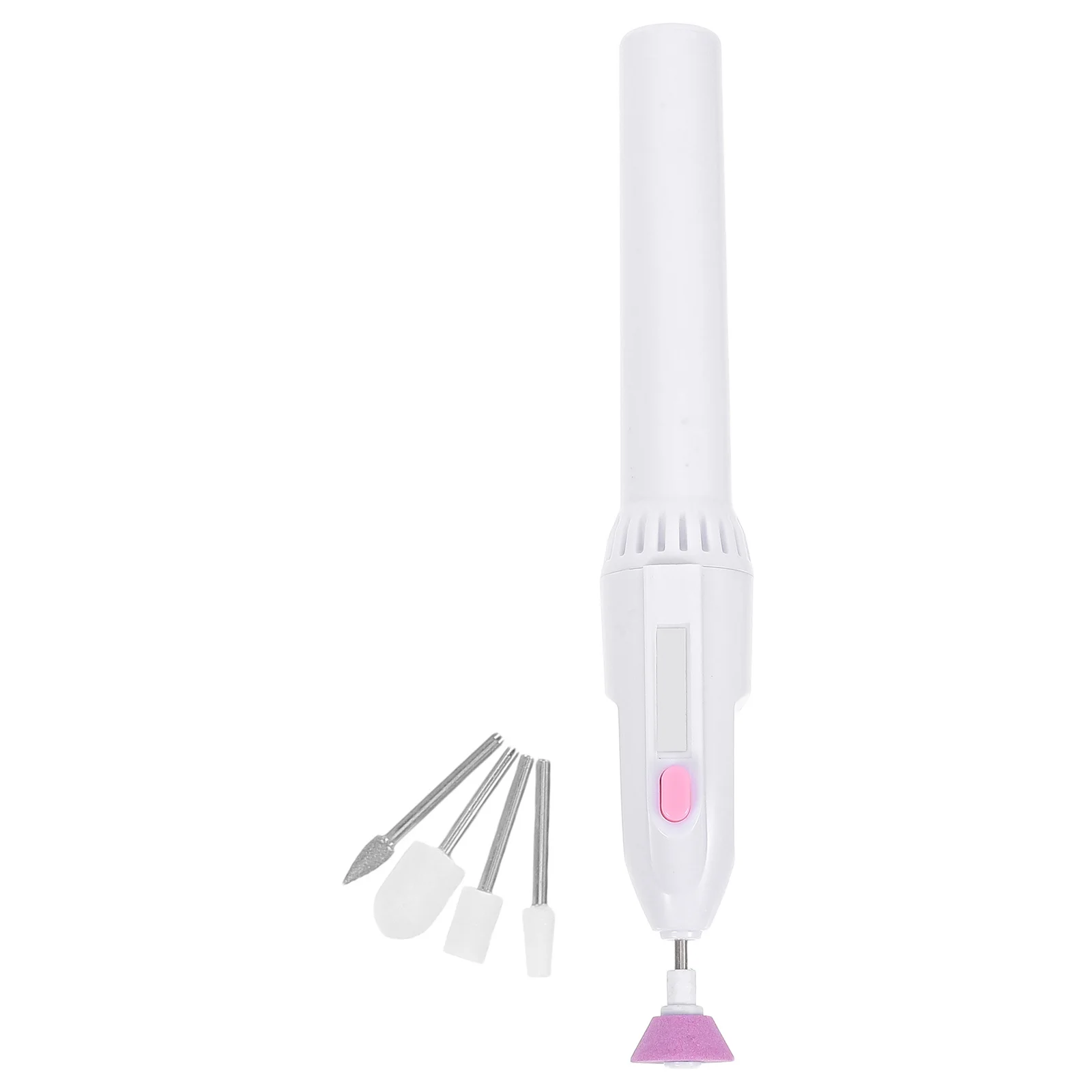 

5pcs Electric Nail File Pen Shape 5-In-1 Grinding Drilling Polishing Tool For Manicure Pedicure Nail Art Equipment
