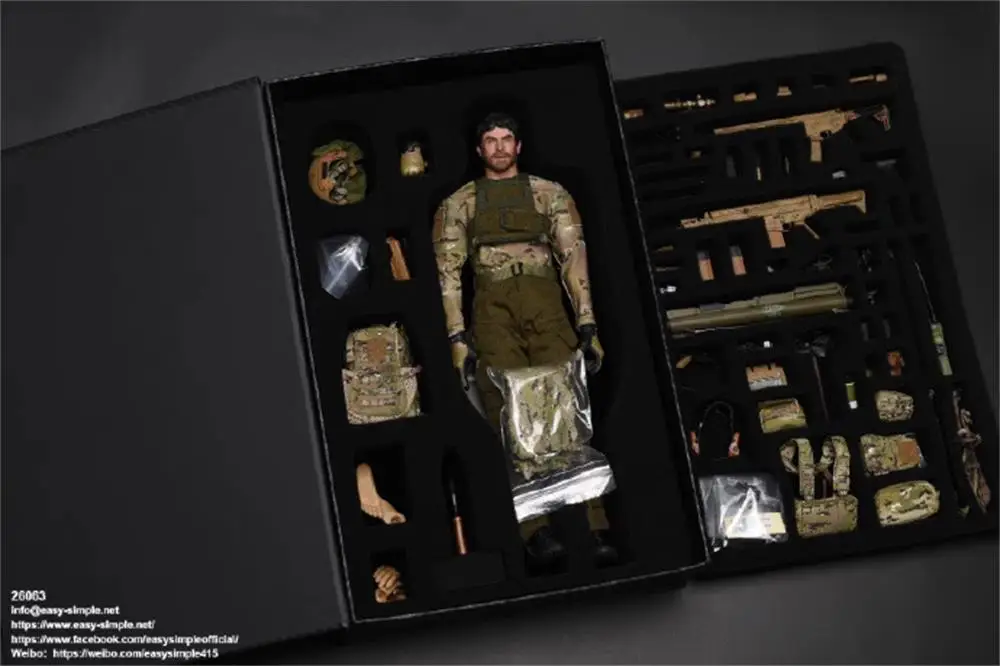 Easy&Simple 1/6th ES 26063 US. 10th SFG Special Force Group Full Set Moveable Action Figure Gift For Fans Collect