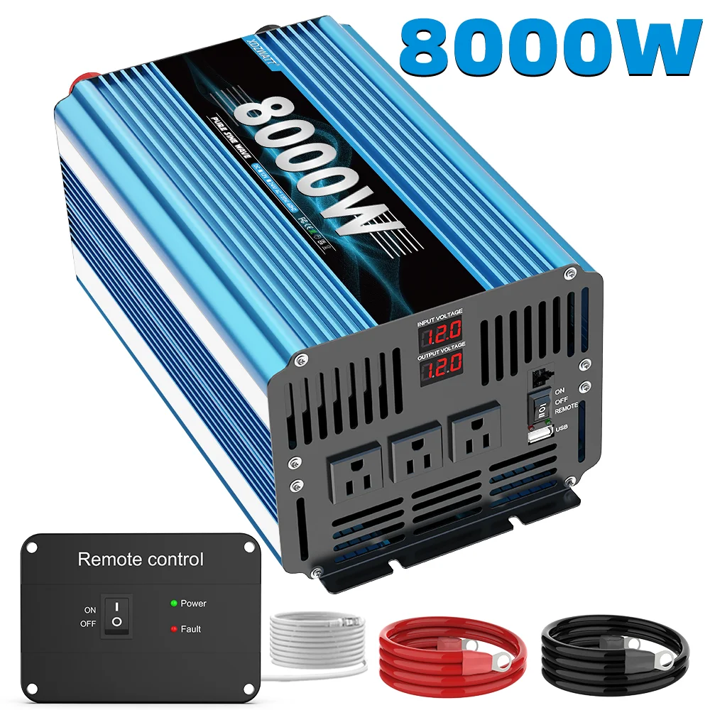 Inverter Pure Sine Wave 60Hz 120V 3000W - Inverter di Potenza a Onda Sinusoidale