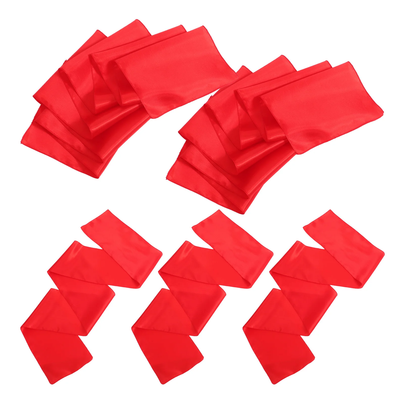 

5Pcs Silk Table Runner Decorative Tablecover Wedding Party Dining Room Buffet Table Cover Festival Decor Party Tablecloth