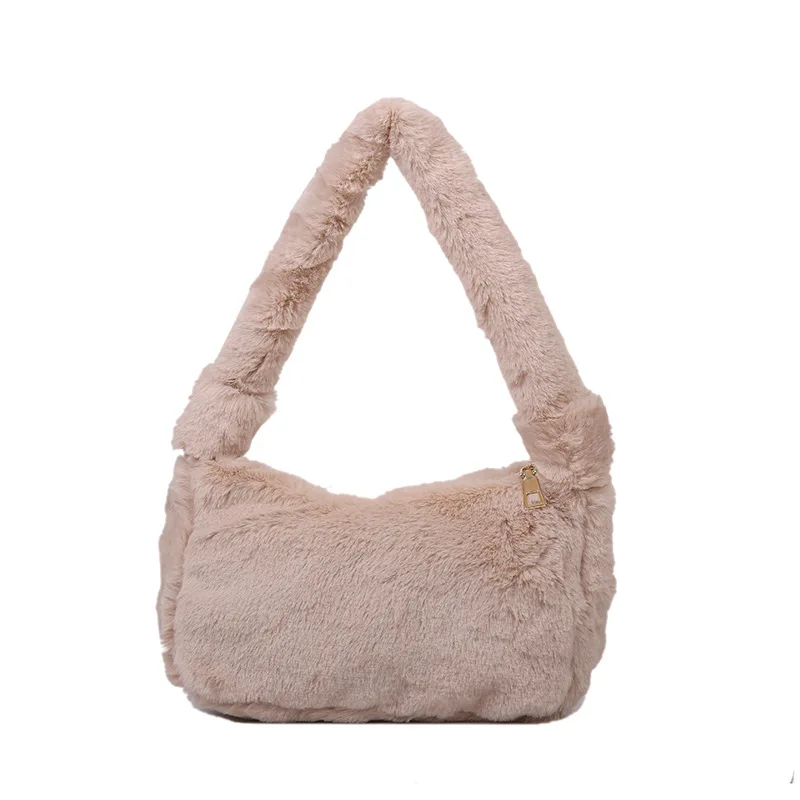 New Trendy and Fashionable Girls and Girls Handheld Plush Bag