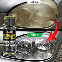 Car headlight refurbishment kit, headlight polishing paste, professional headlight repair paste, solves the problems of headligh