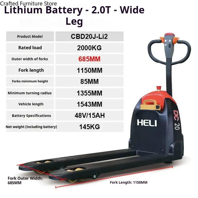 Load-bearing Forklift Truck High-quality Electric Forklift Truck Hydraulic Commercial Furniture Carretilla Elevadora ZY60CC