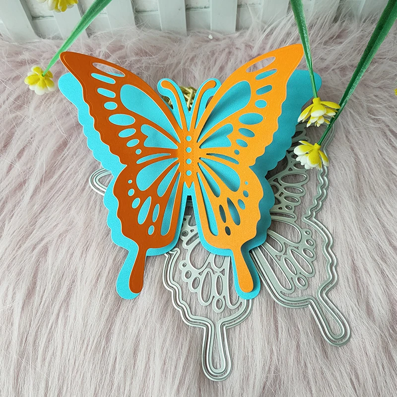 New Big Butterfly metal cutting die mould scrapbook decoration embossed photo album decoration card making DIY handicrafts