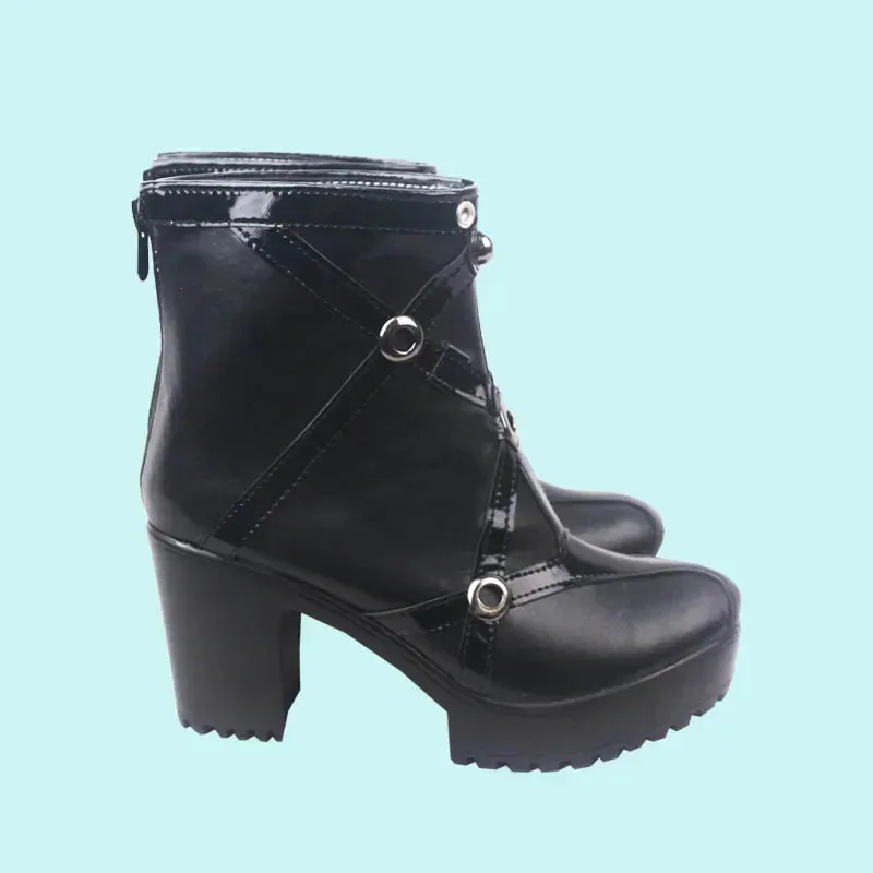 

Wiwiwi 123RealCos NIKKE The Goddess Of Victory Rapi Shoes Boots Хэллоуин Косплей Костюм Аксессуар