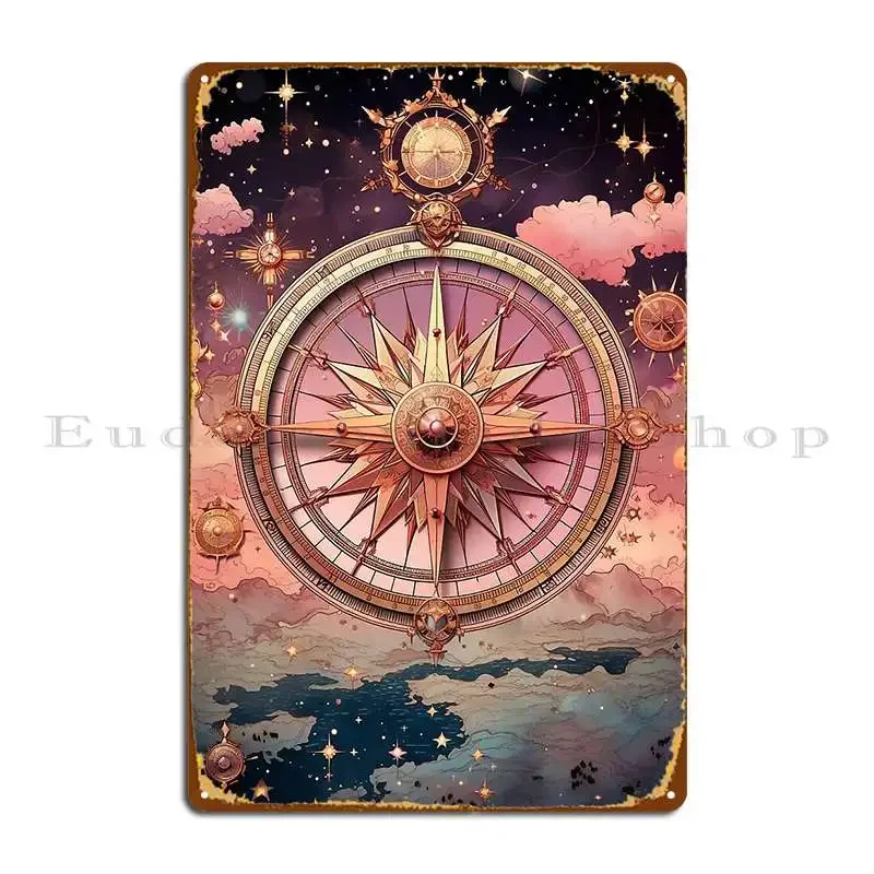 Antique Star Maps Focus On The Zodiacal Constellations Metal Sign Pub Decoration Cinema Designer Wall Decor Tin Sign Poster