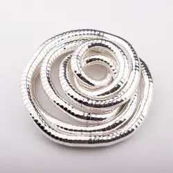 Creative Gift Alloy Bendable Snake Necklace Silver Color Twistable Flexible Choker Jewelry Accessories Gold Color Bracelet